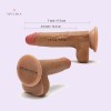 7Inch 18CM Realistic Brown Dildo Sex Toys For Female India